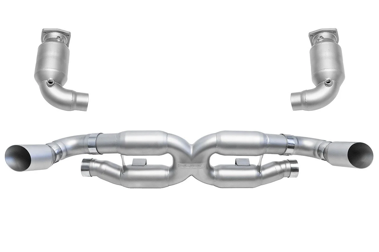 Porsche 997.2 Turbo / Turbo S SOUL Sport X-Pipe Exhaust System