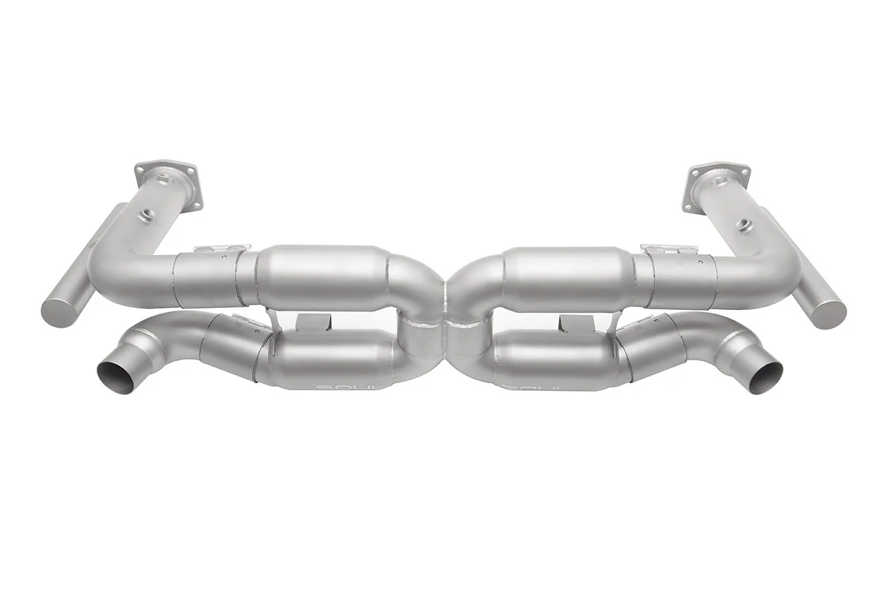 Porsche 996 GT2 SOUL Competition X-Pipe Exhaust System