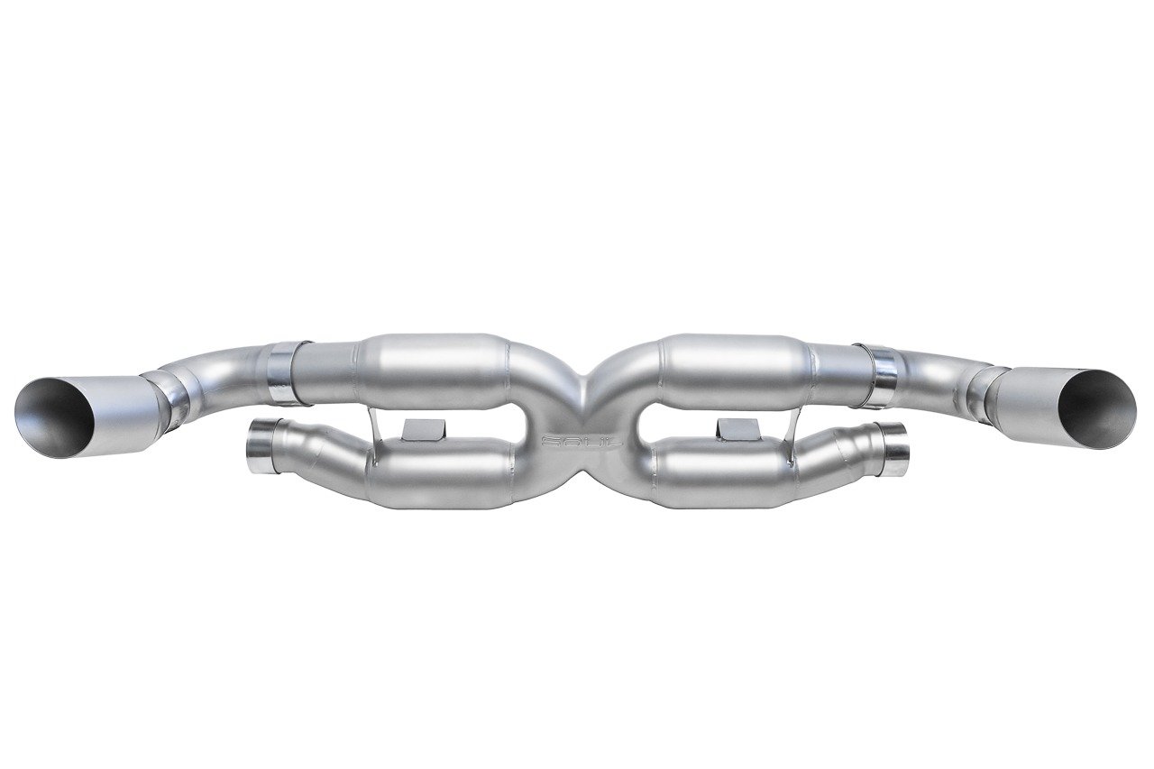 Porsche 997.2 Turbo / Turbo S SOUL X-Pipe Exhaust