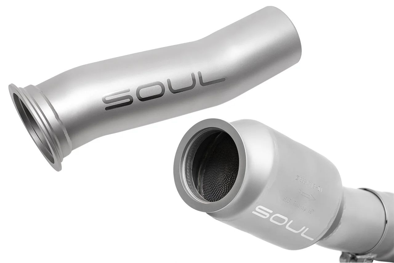 Porsche 718 Boxster / Cayman 2.0L & 2.5L Turbo SOUL Downpipe Conversion Sections