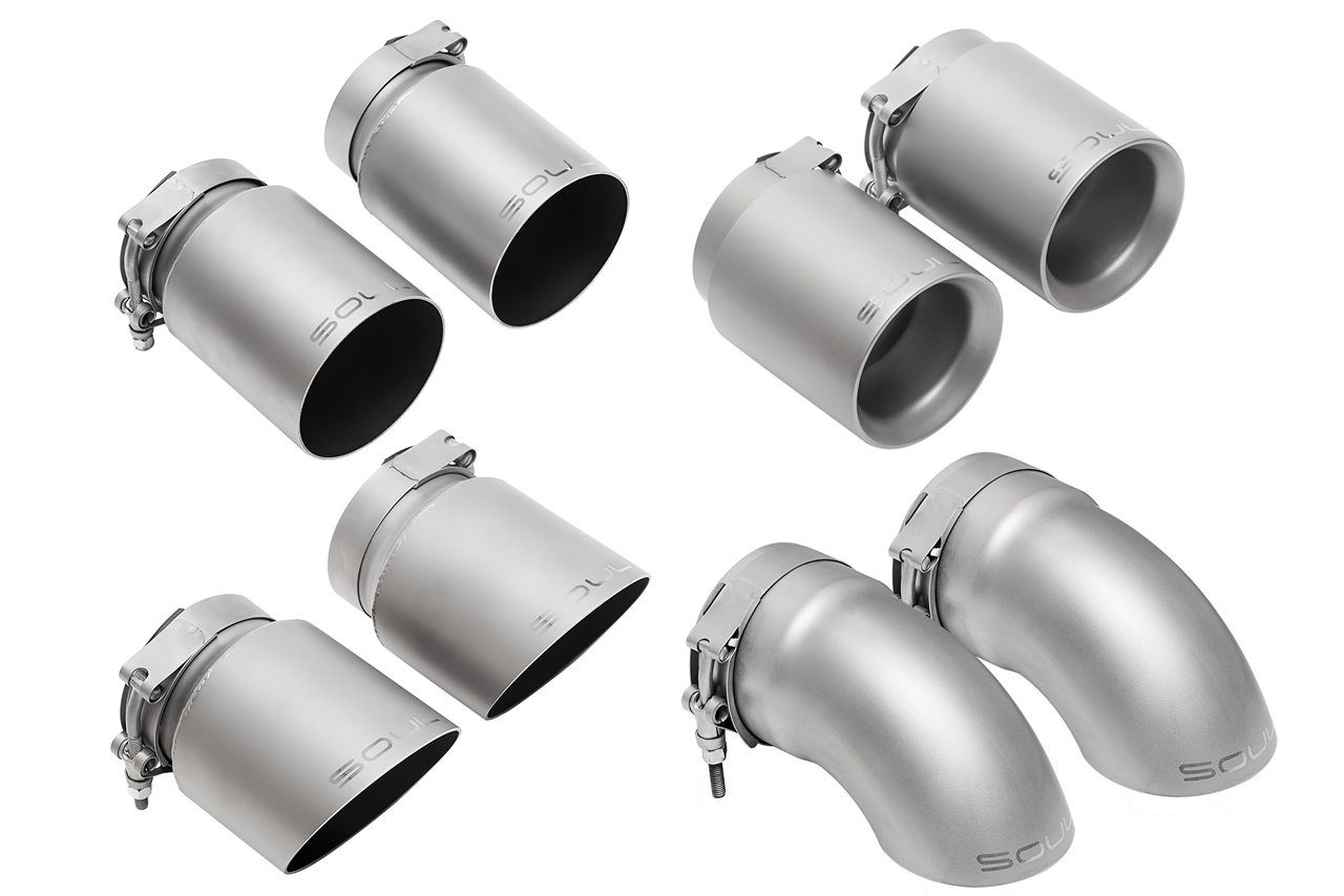 Porsche 991.2 Carrera with PSE SOUL Bolt-On Exhaust Tips