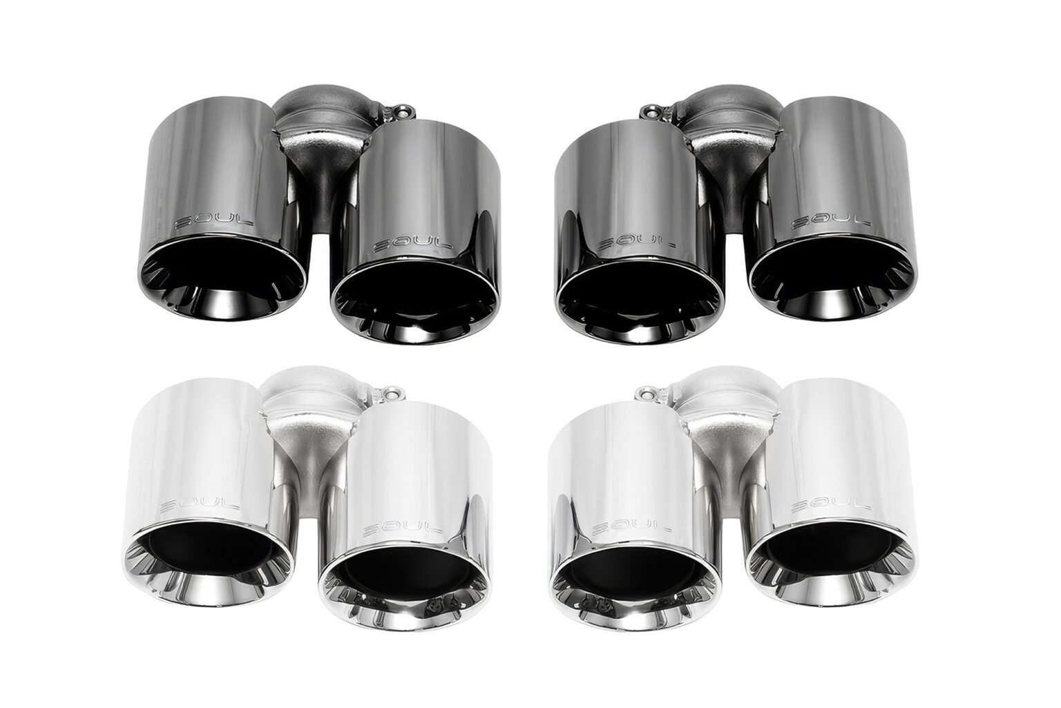 Porsche 991.1 Carrera Base 3.4L Without PSE SOUL Bolt-On Exhaust Tips