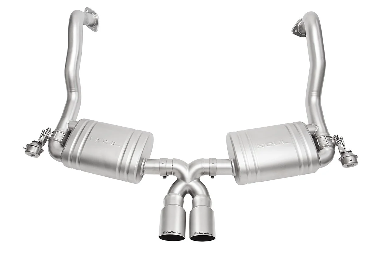 Porsche 981 Cayman GT4 / Boxster Spyder / GT4 Clubsport SOUL Valved Exhaust System