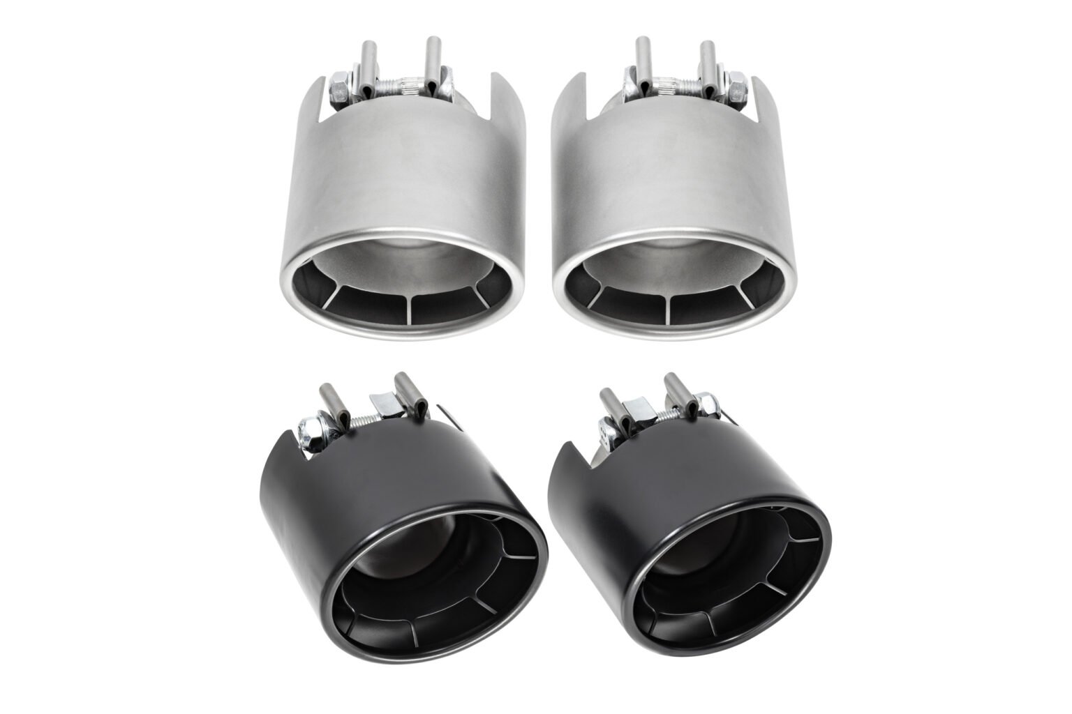 Porsche 718 GT4 RS / Spyder RS SOUL Weissach-Style Bolt-On Exhaust Tips