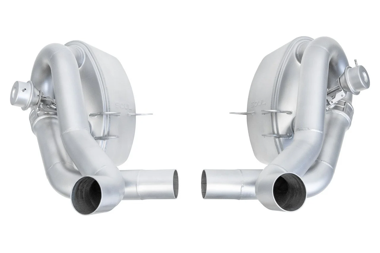 Porsche 996 Carrera 4S SOUL Valved Side Mufflers