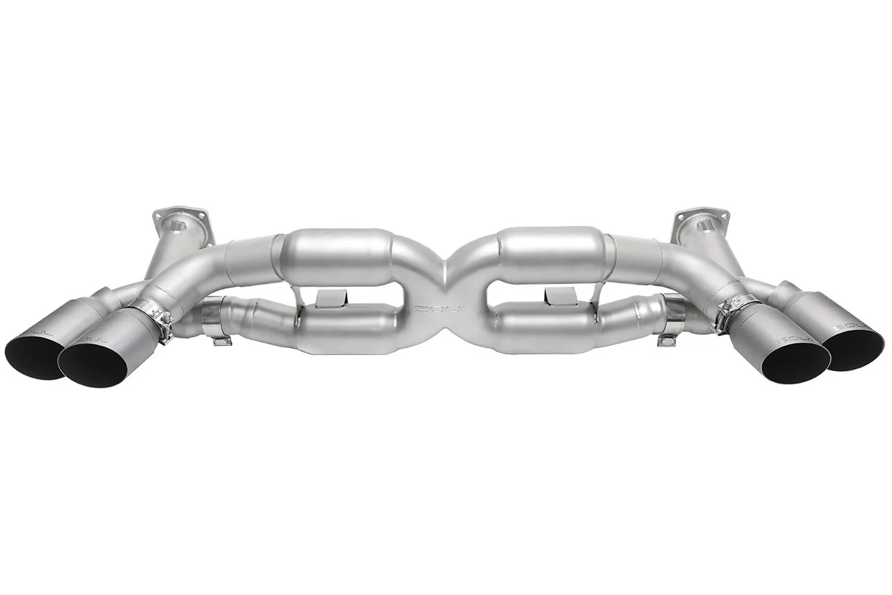 Porsche 991.1 / 991.2 Turbo / Turbo S SOUL Competition X-Pipe Exhaust System