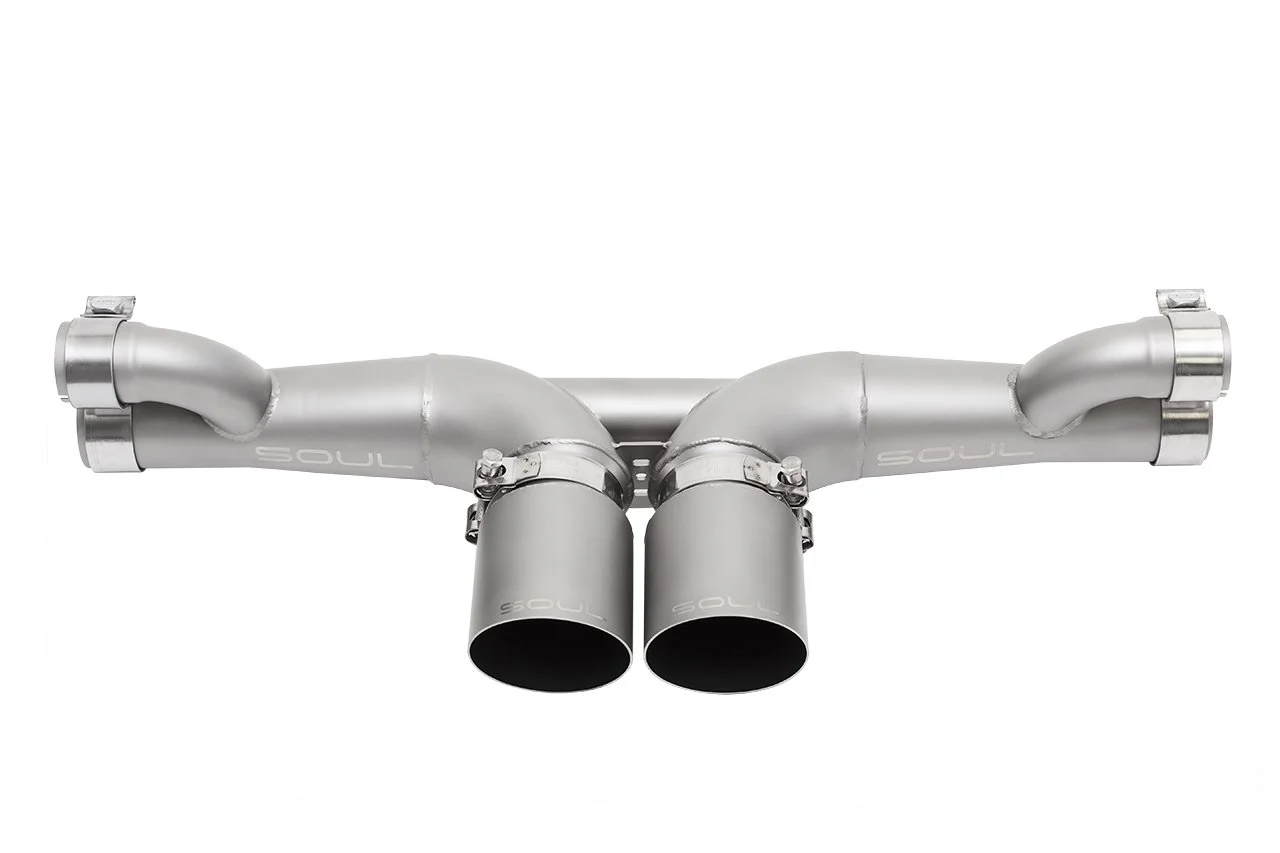 Porsche 991.1 / 991.2 GT3 / GT3 RS / 911R SOUL Center Muffler Bypass Exhaust