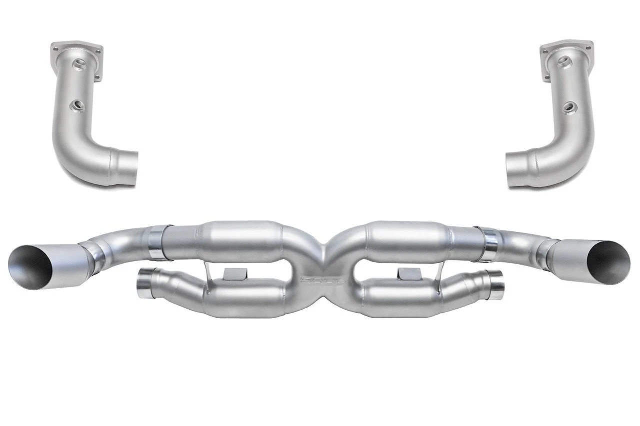 Porsche 997.2 Turbo / Turbo S SOUL Competition X-Pipe Exhaust System