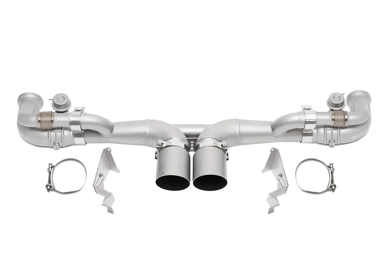 Porsche 991.1 / 991.2 GT3 / GT3 RS / 911R SOUL Modular Competition Exhaust Package