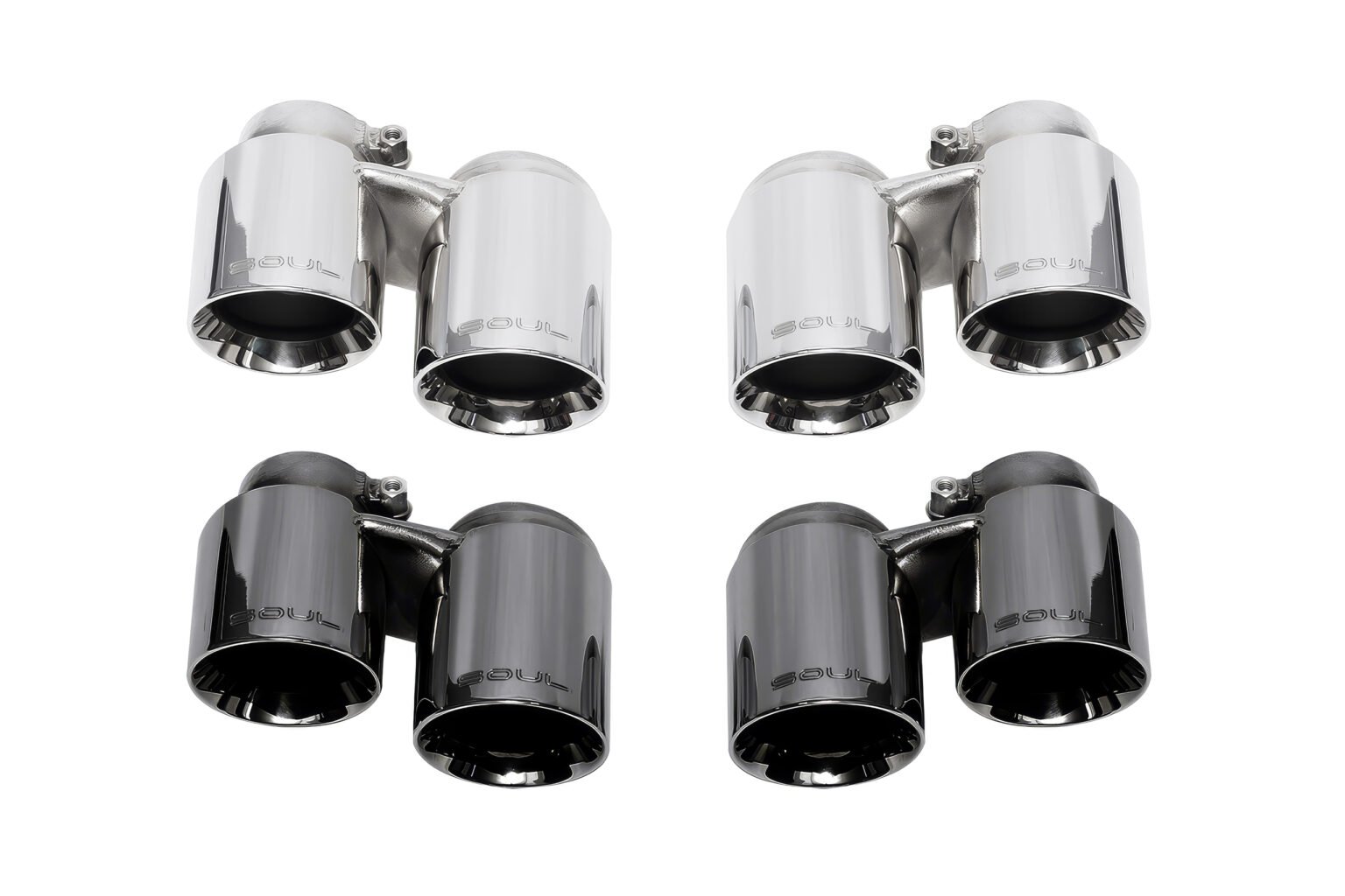 Porsche 991.1 Carrera S / Carrera 4S / GTS SOUL Bolt-On Exhaust Tips