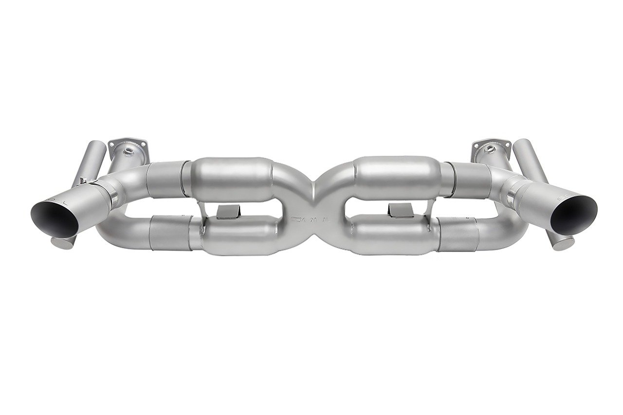 Porsche 997.1 Turbo SOUL Competition X-Pipe Exhaust System