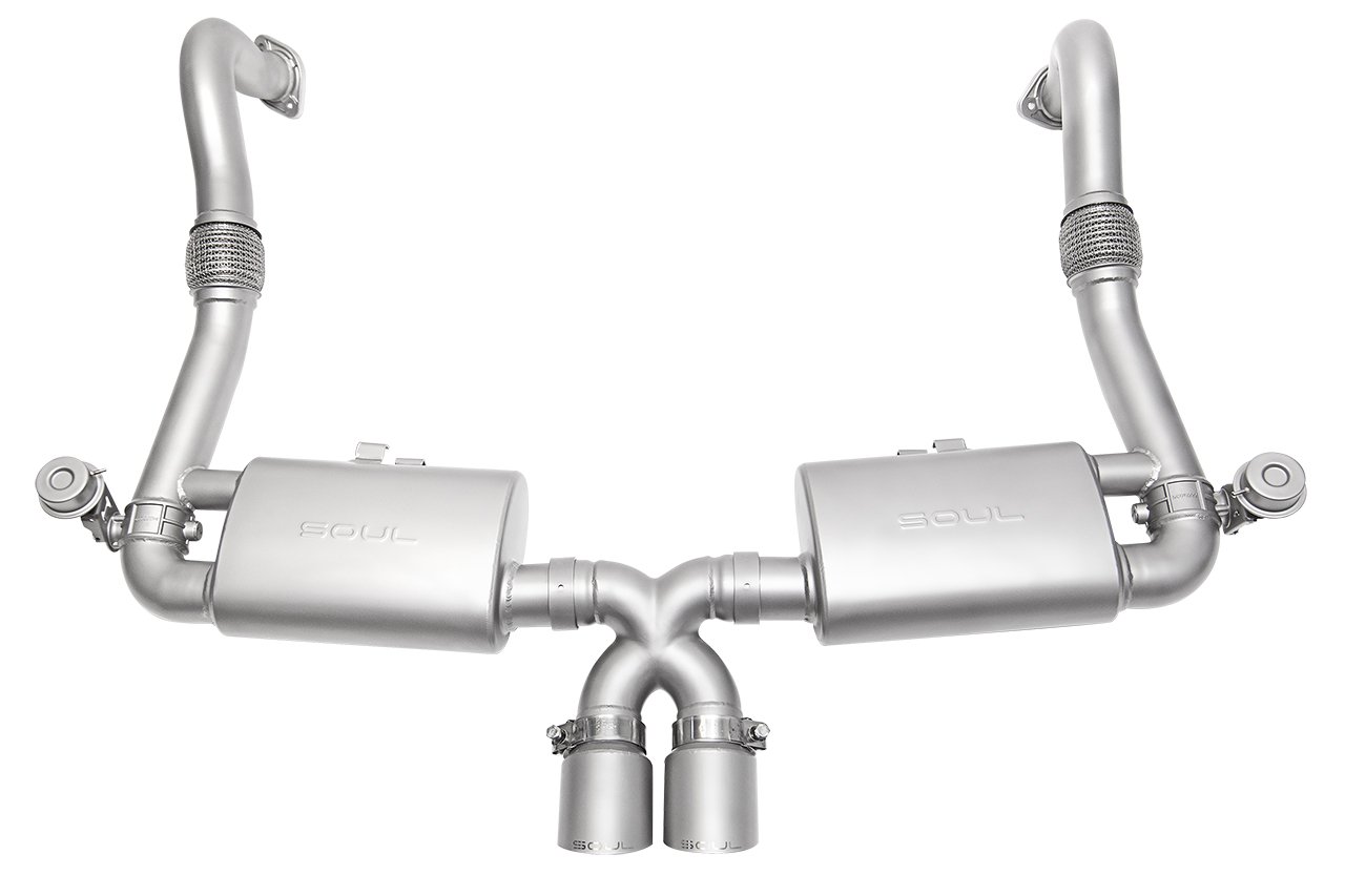Porsche 718 Boxster / Cayman 2.0L & 2.5L Turbo SOUL Valved Exhaust System