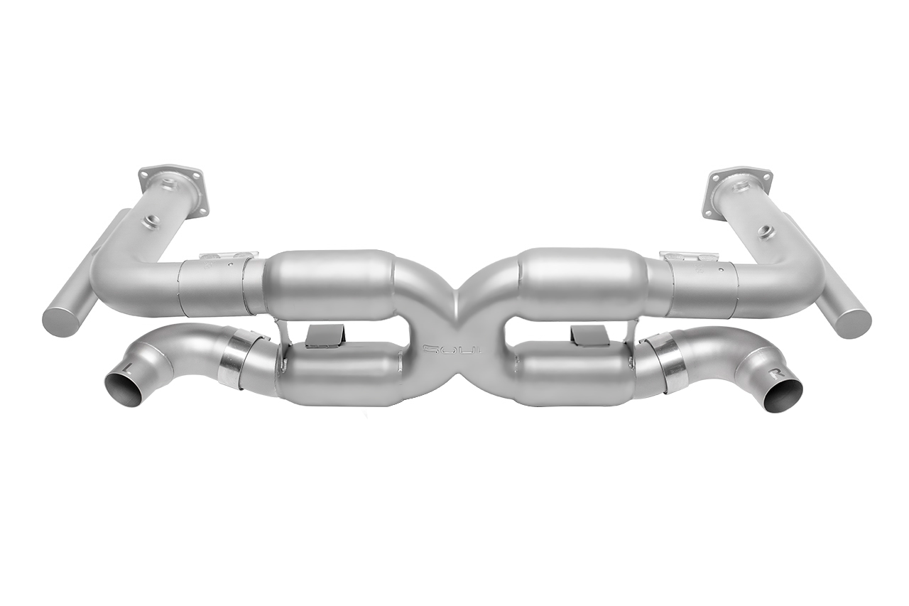 Porsche 996 Turbo SOUL Sport X-Pipe Exhaust System