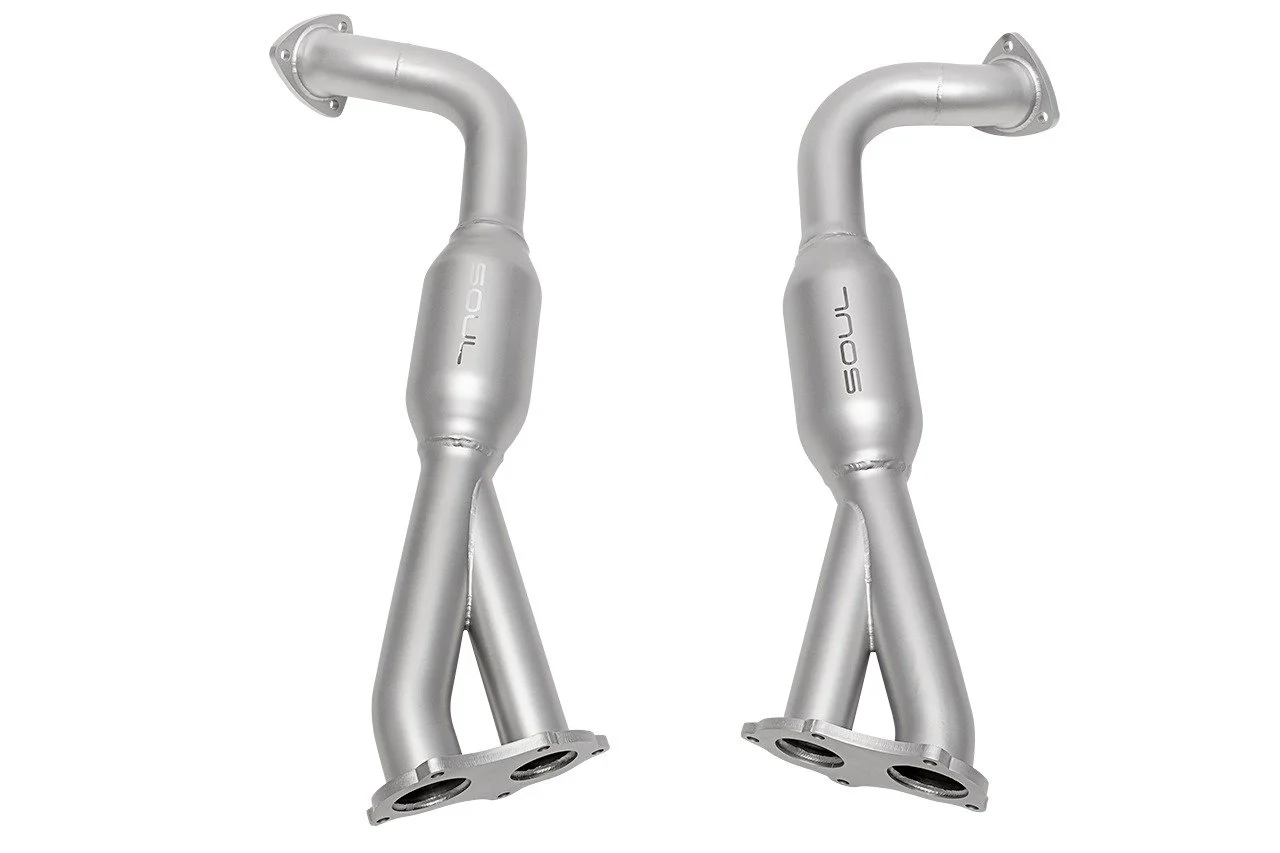 Porsche 718 GT4 / Spyder / GTS 4.0 SOUL Resonated Over Axle Pipes