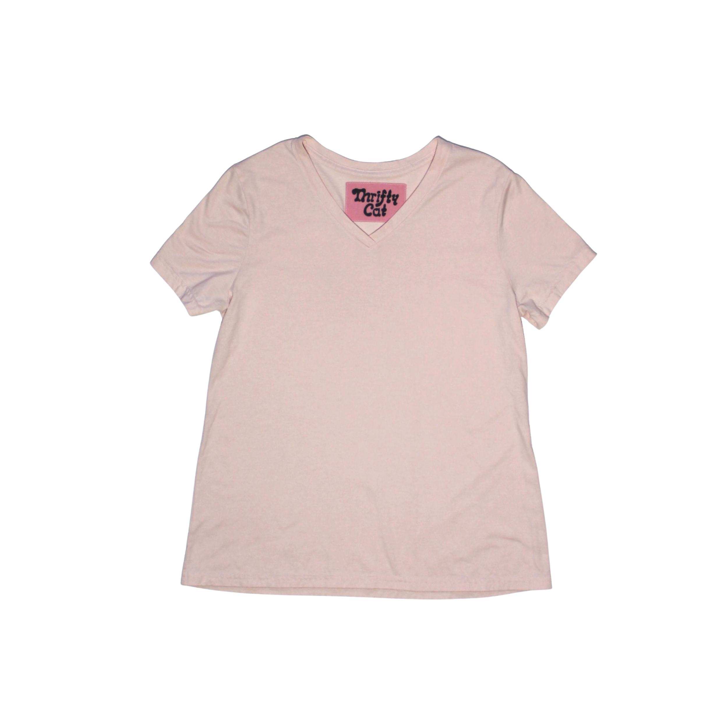 Pink V Neck Shirt