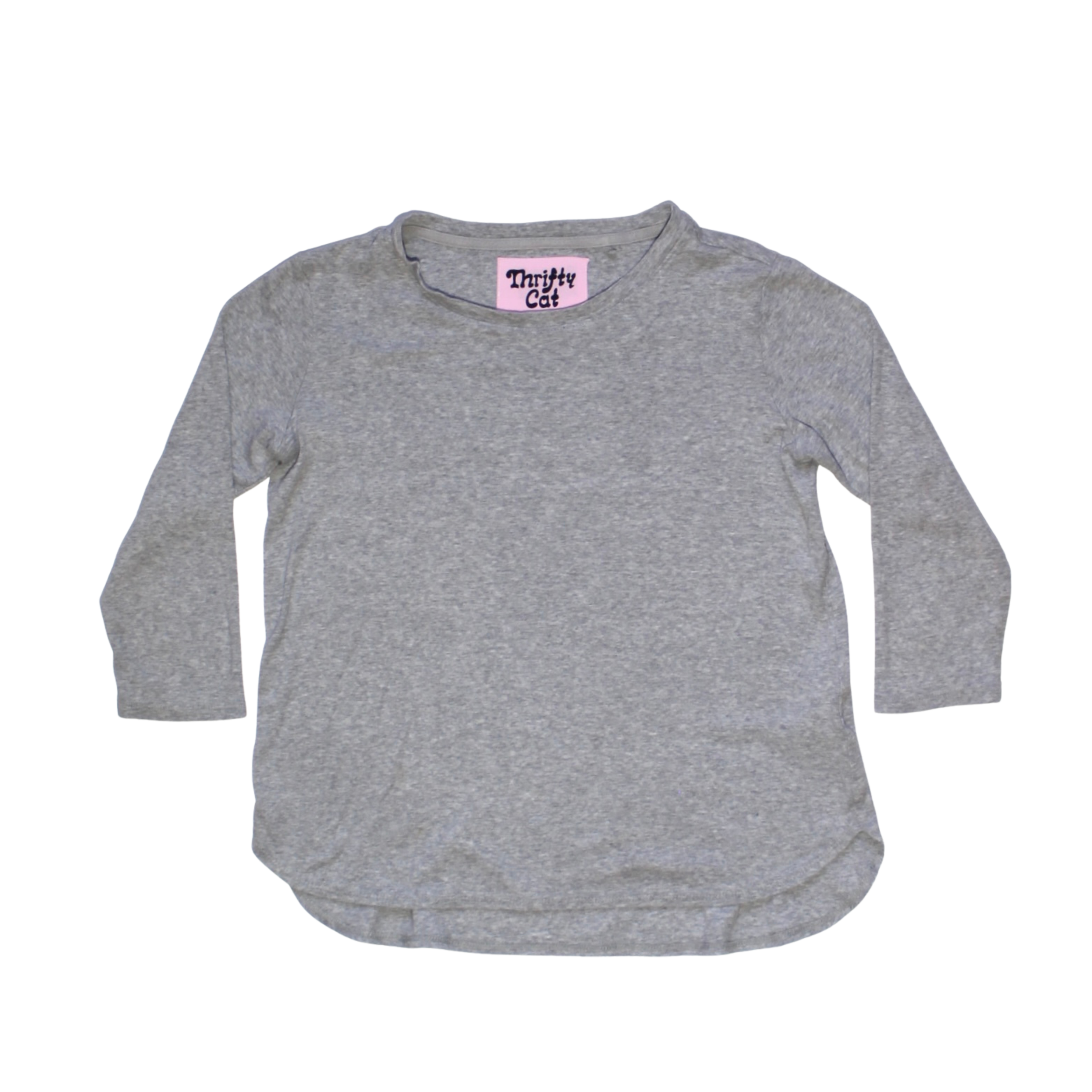 Grey Quarter Sleeve Shirt