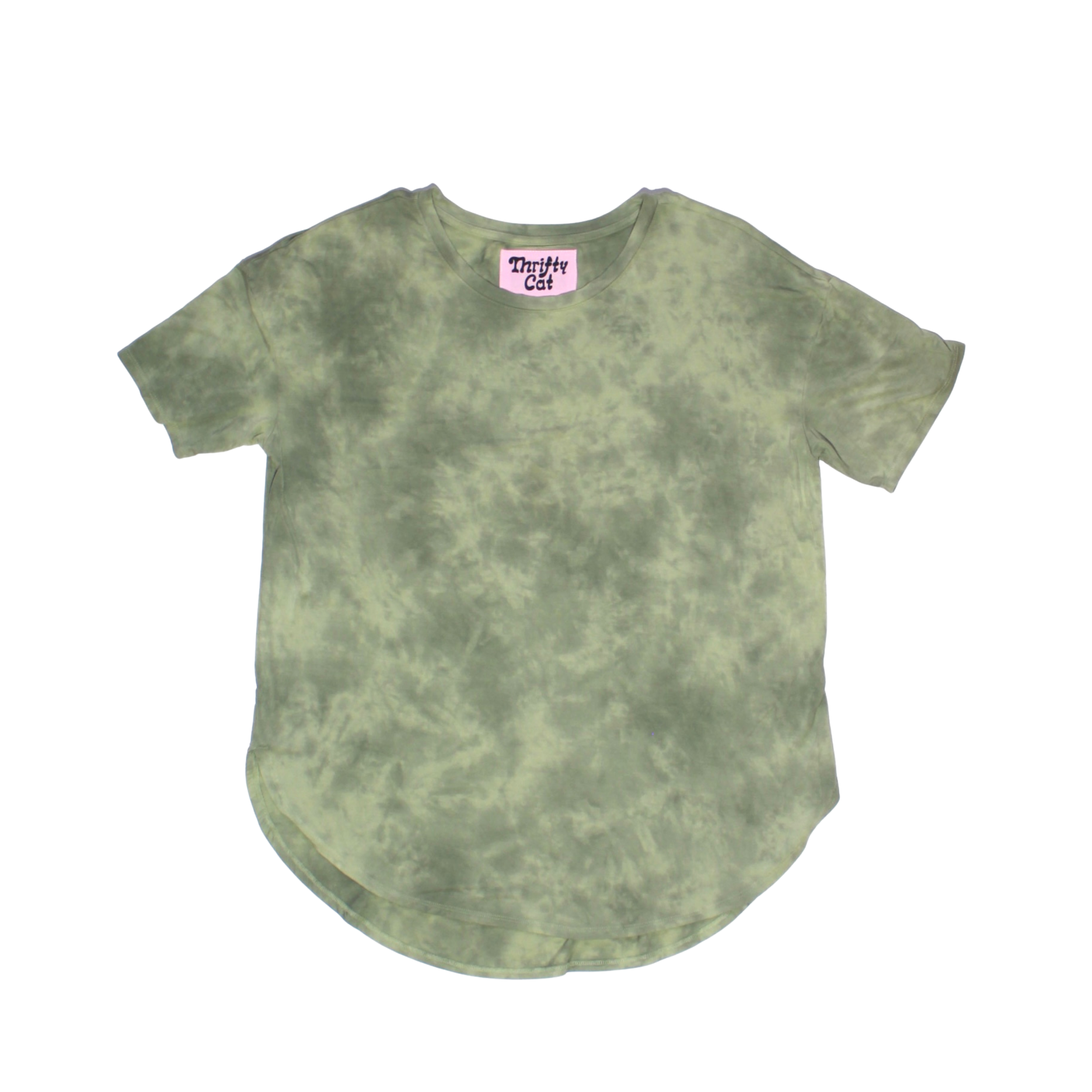 Green Tye Dye T Shirt