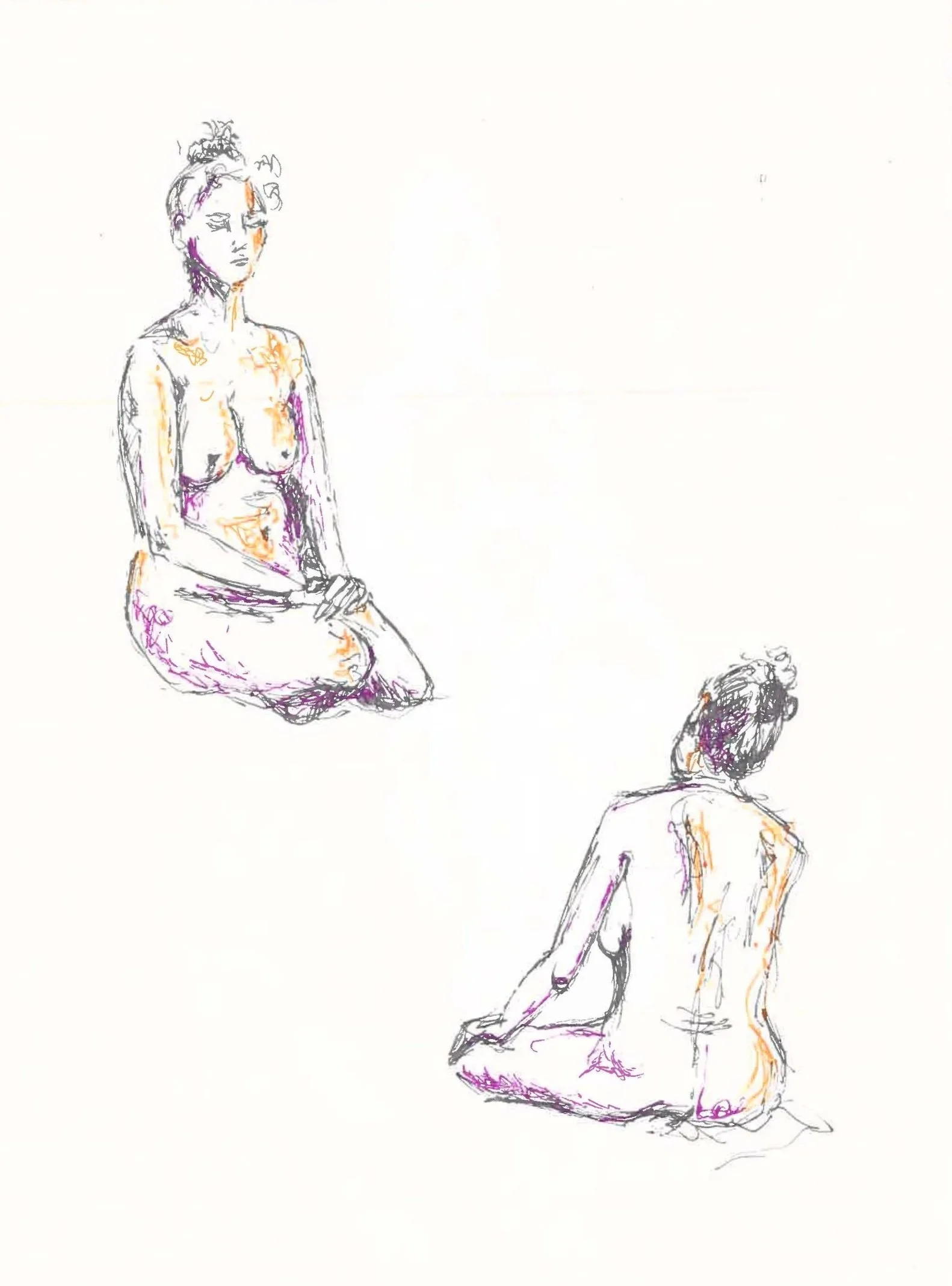 Seated pose 2