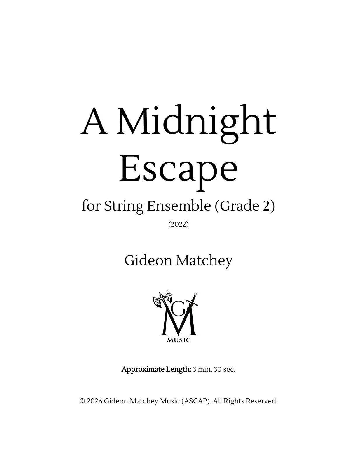 A Midnight Escape