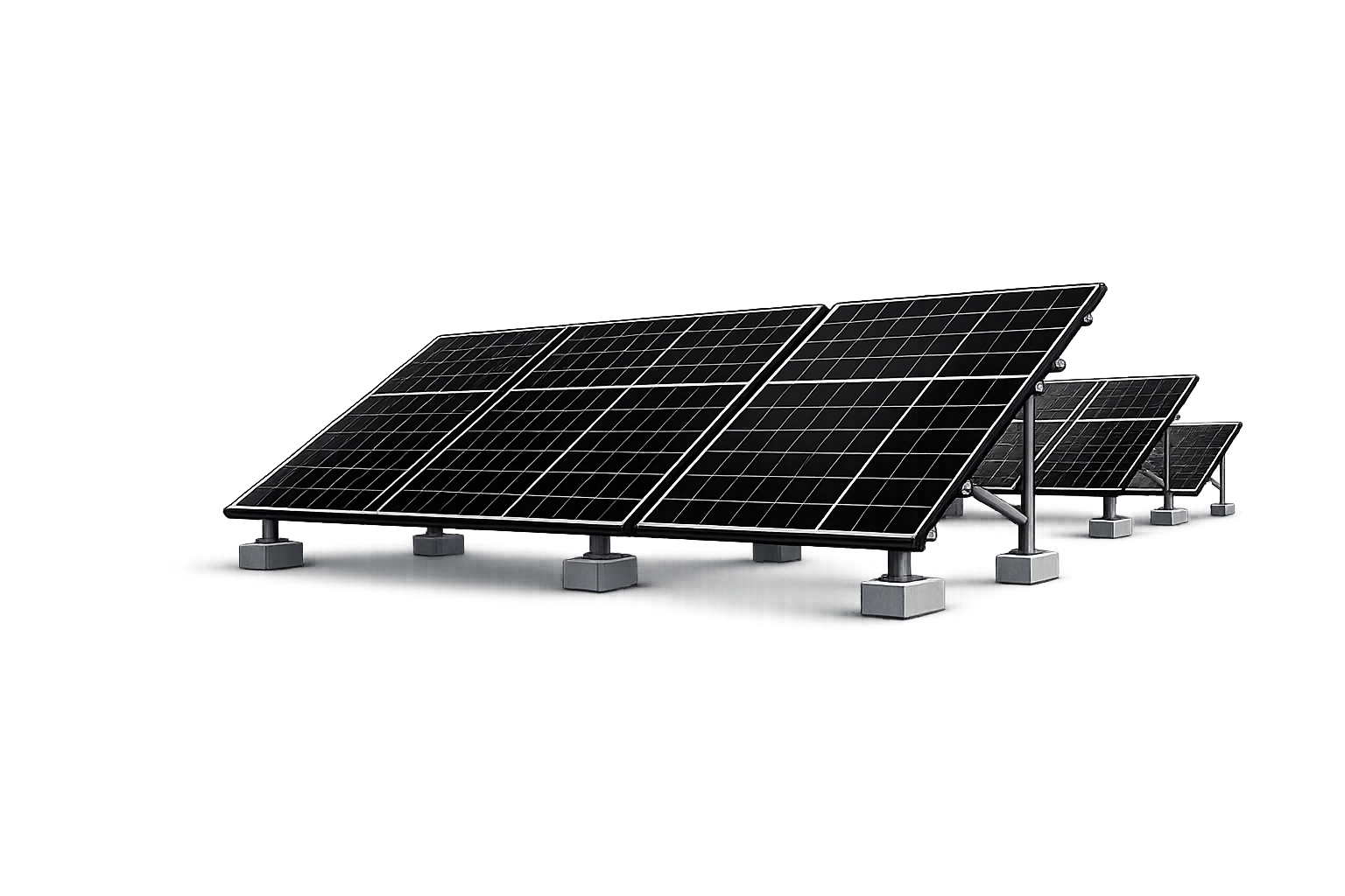 Solar Panel Array in Dubai