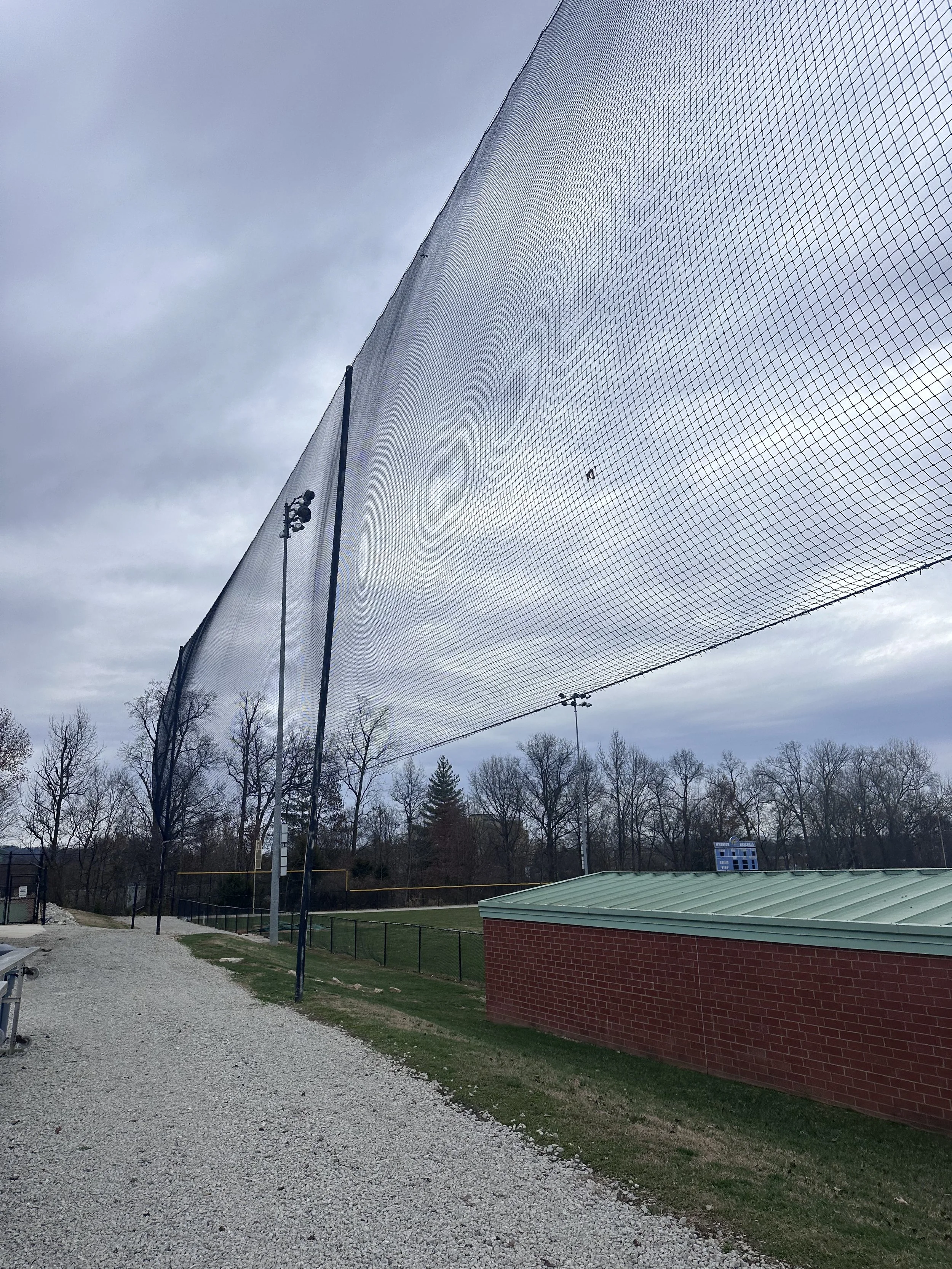 Fall ball netting
