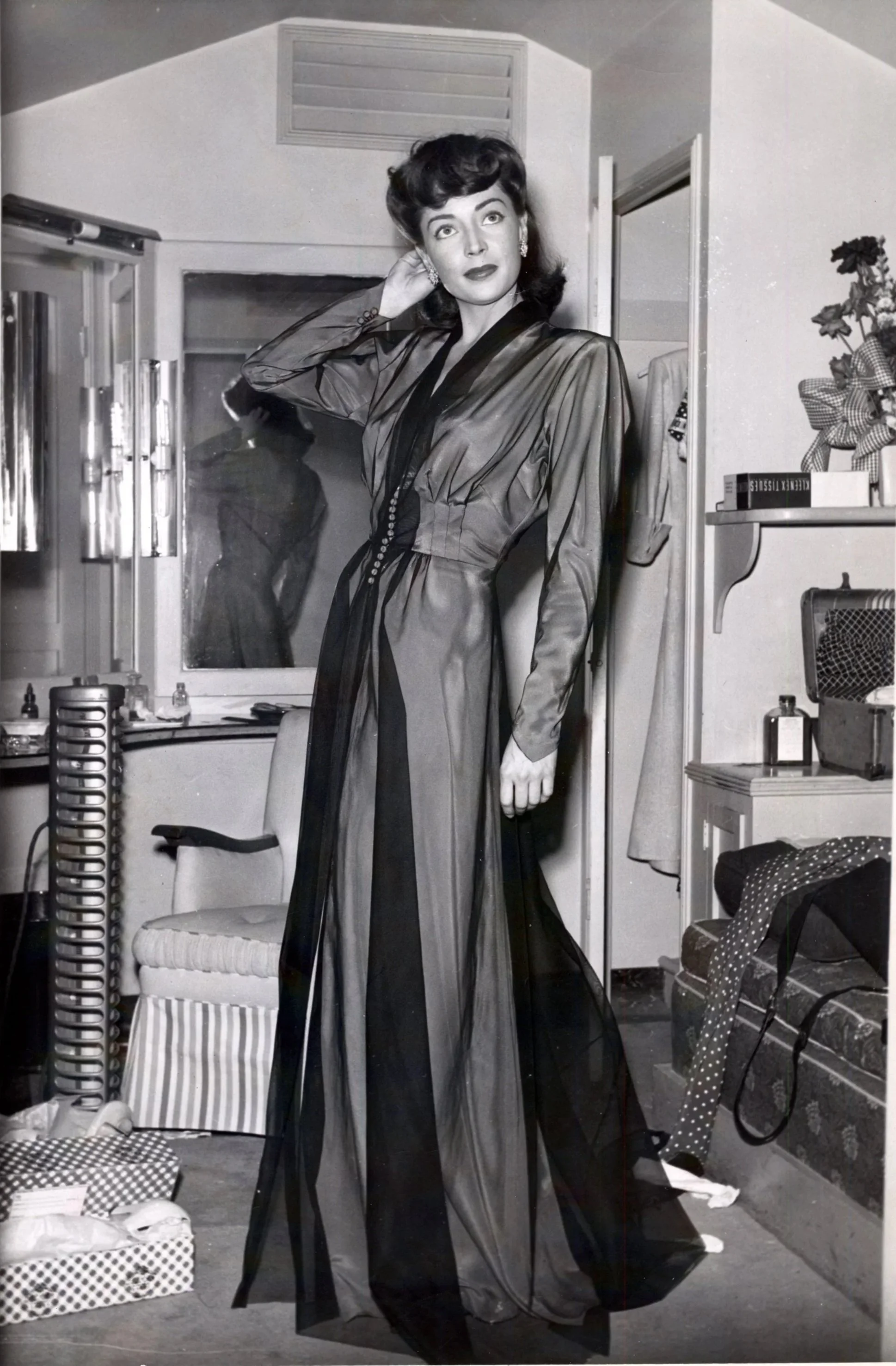 Rhonda Fleming in Juel Park early 1950's