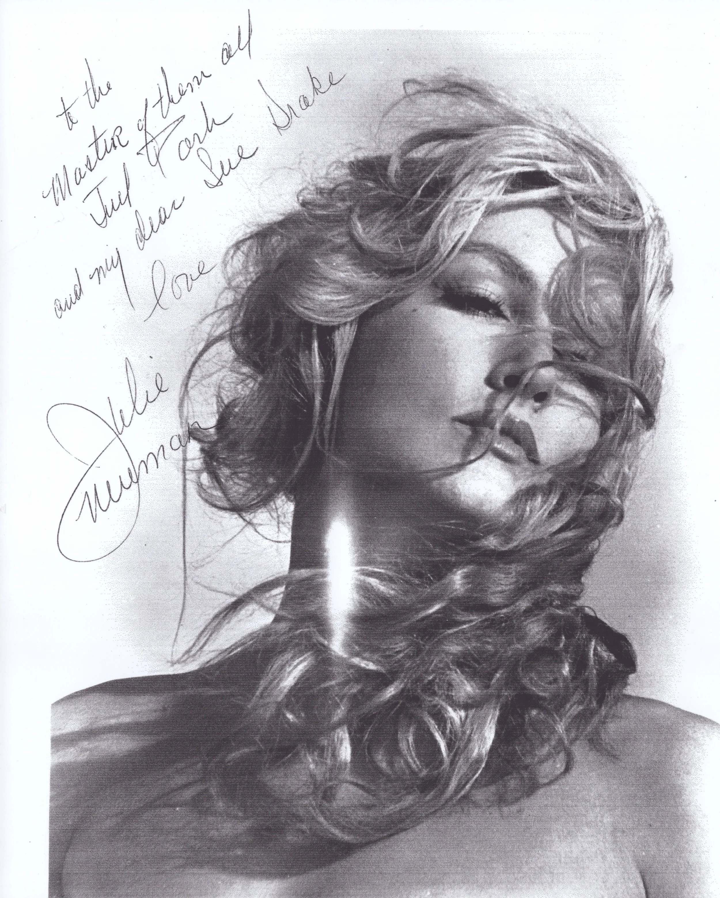Julie Newmar Signed Autograph