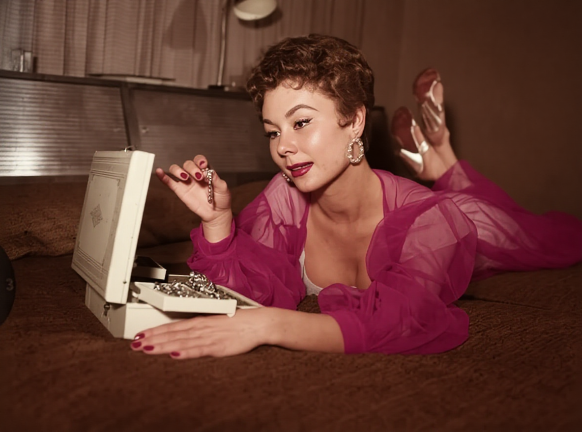 Mitzi Gaynor in Juel Park Circa 1956-1958