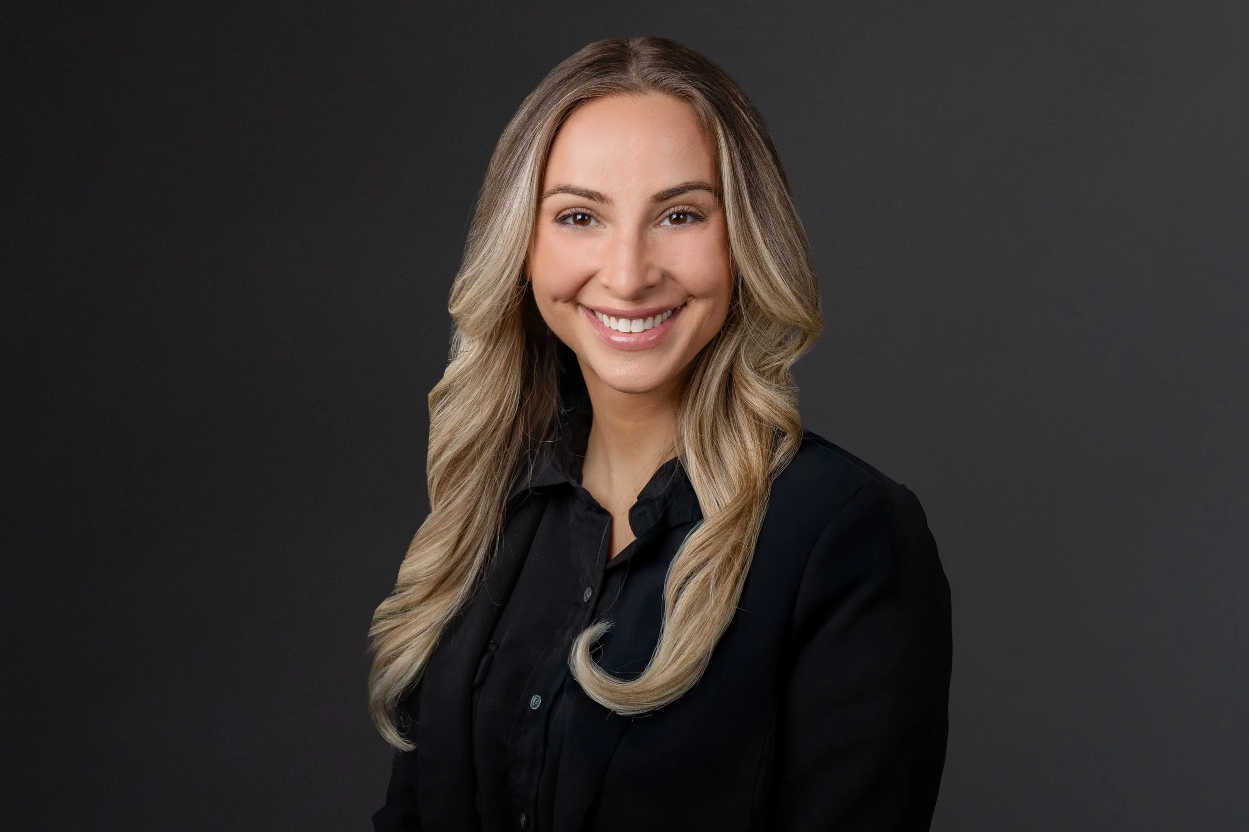 Ali Gigliotti's professional headshot at my studio in Downtown Utica