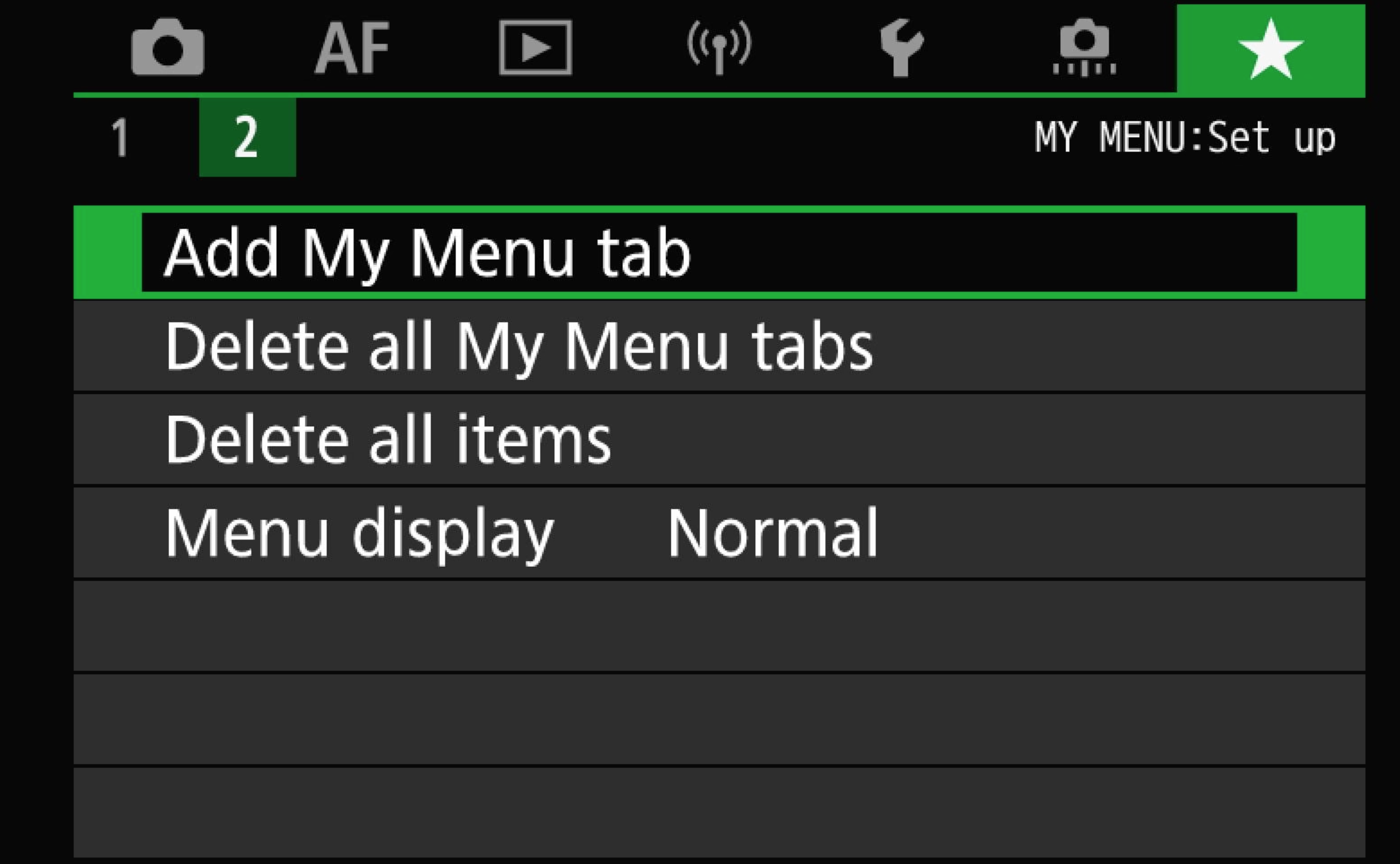 How to Create a Custom Menu on Your Canon Camera (Step-by-Step Guide)