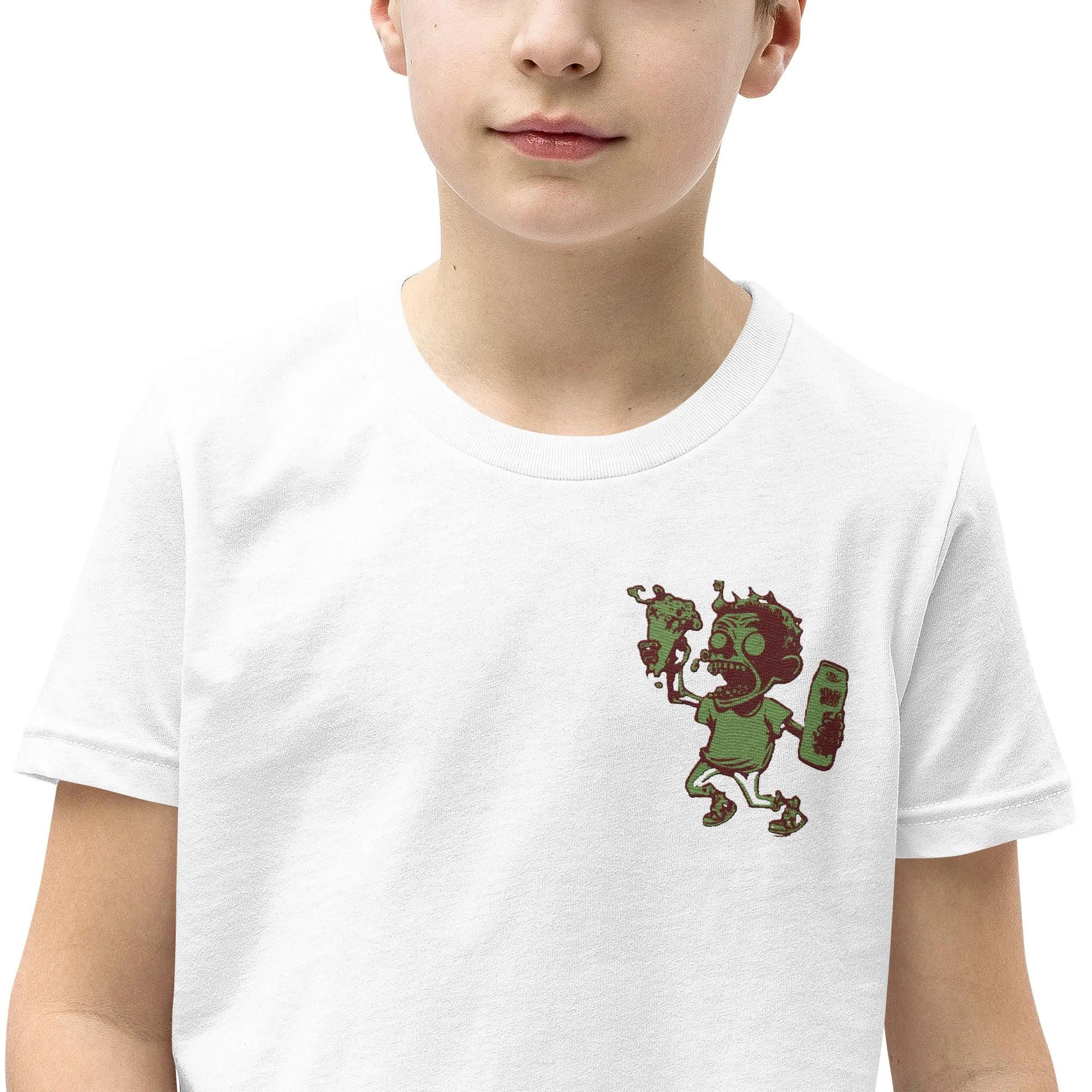 ZOMBIE | EMBROIDERY | YOUTH TEE
