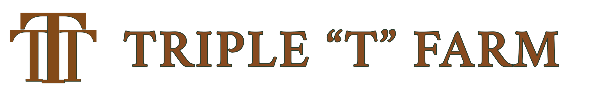 Triple T Farm footer logo