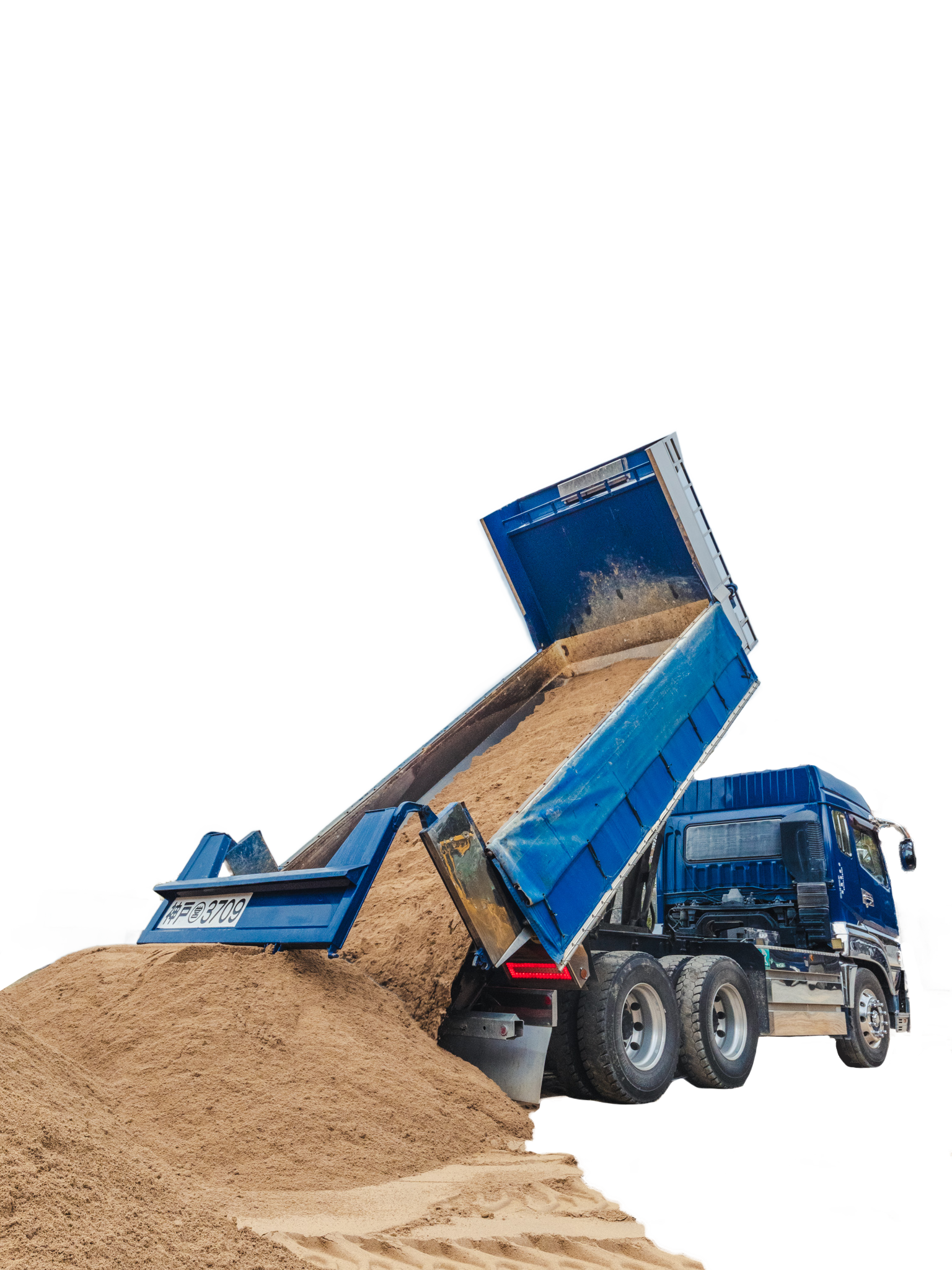 ダンプですぐにお届けします