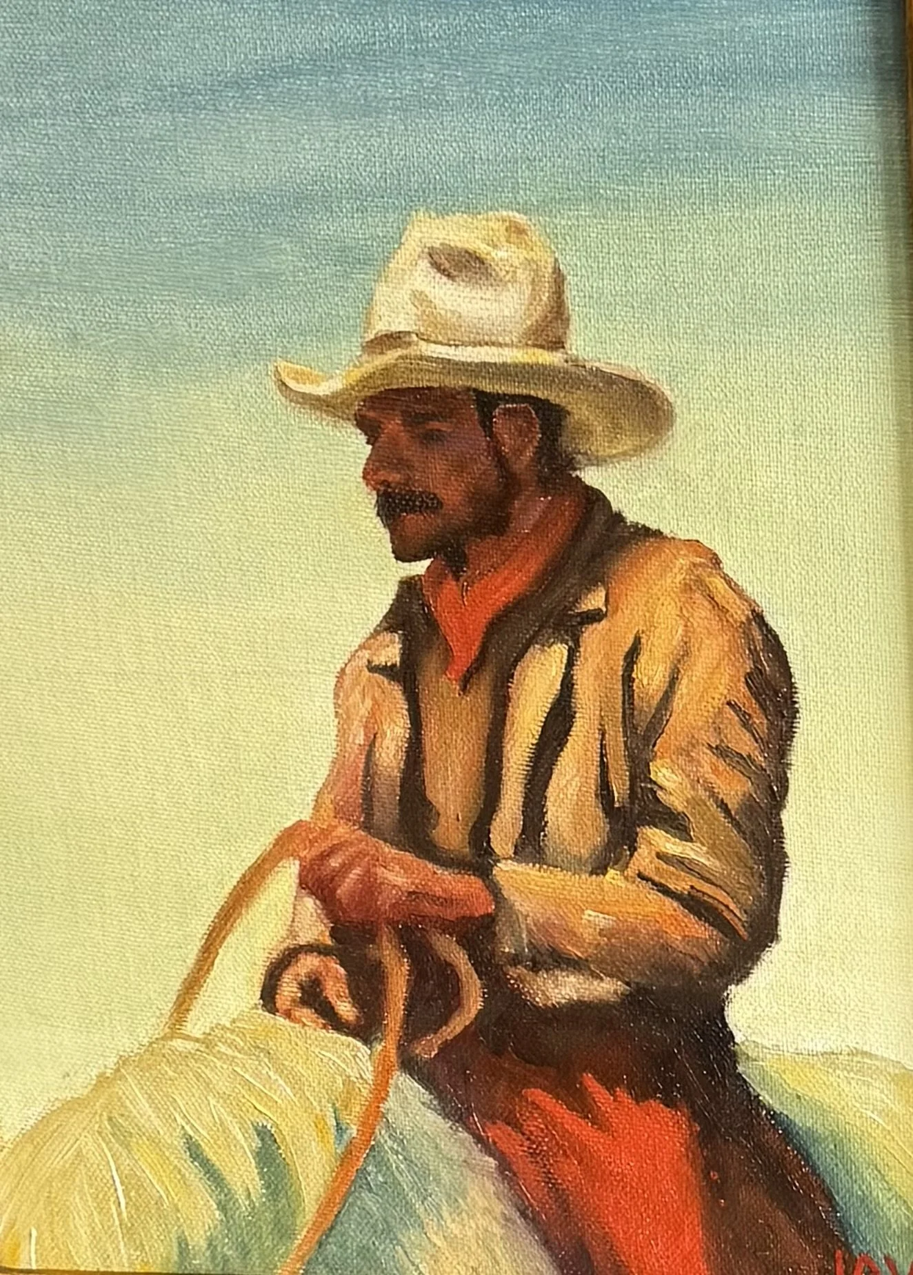 "The Long Ride"
8x10" Oil on panel