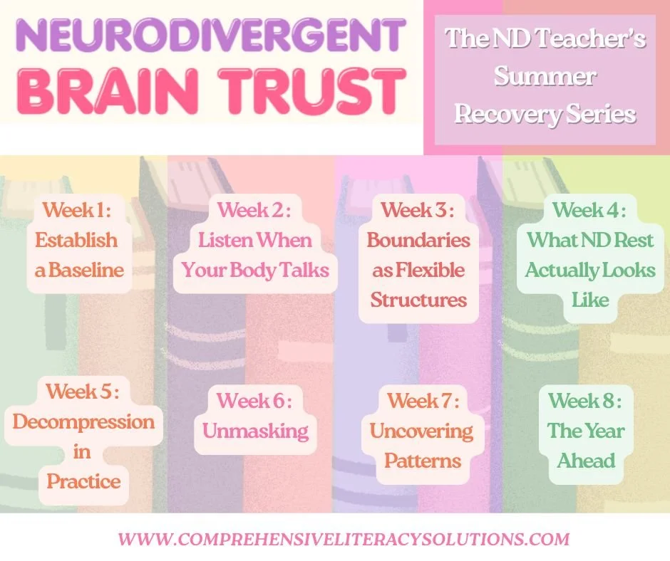 The NDBT’s Back to School Series
