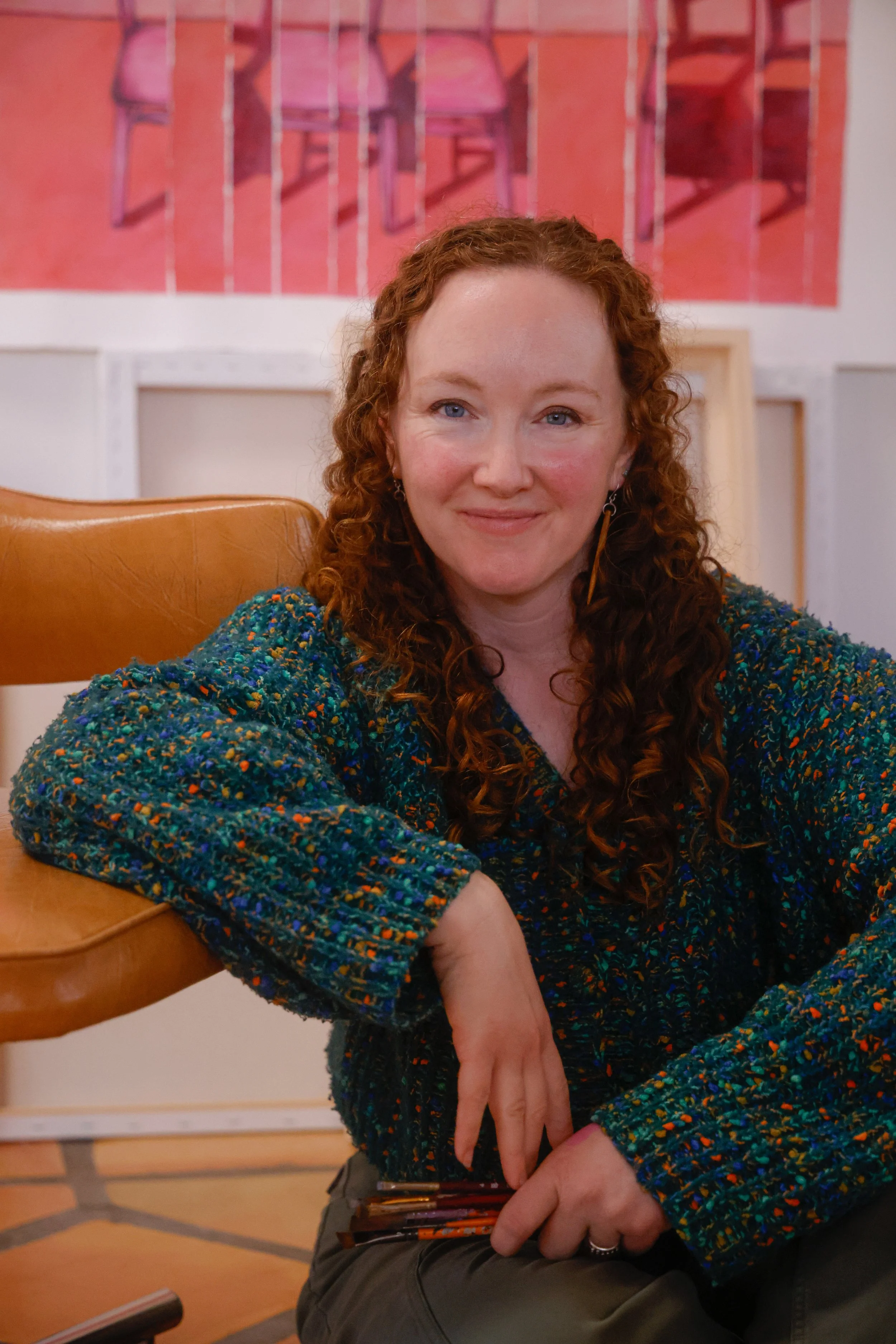 Emily Bharatiya- Personal Brand- Painter- Photography by Thais Coy at Fiebre