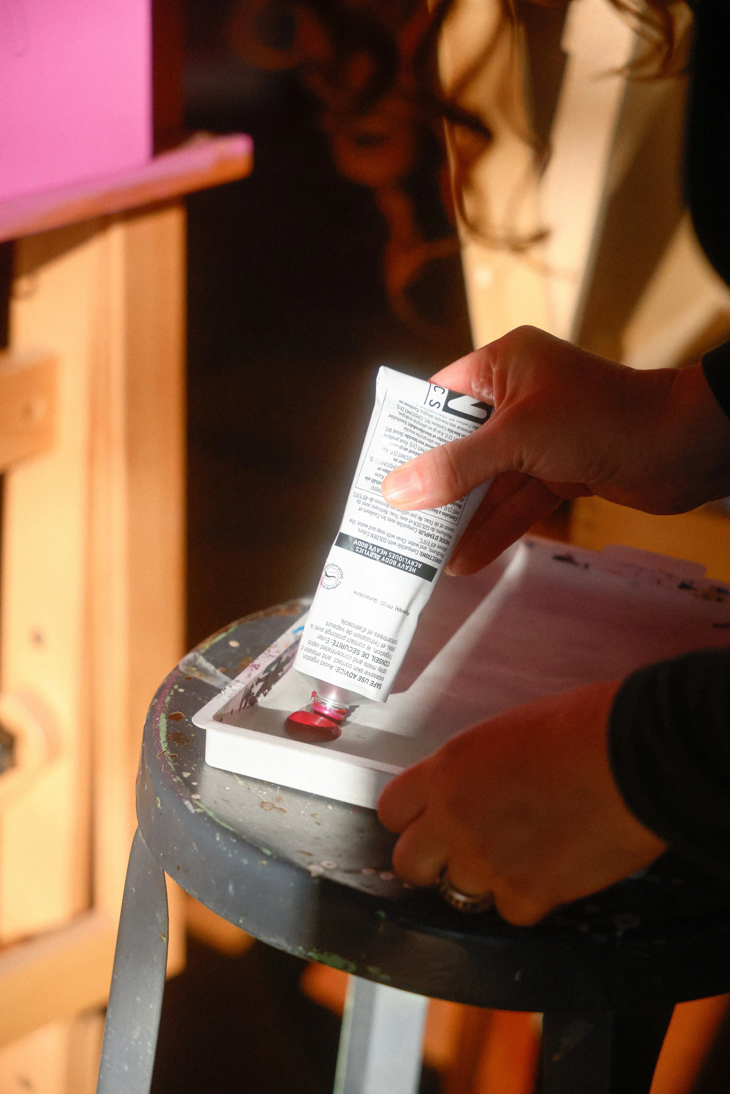 Emily Bharatiya- Personal Brand- Painter- Photography by Thais Coy at Fiebre