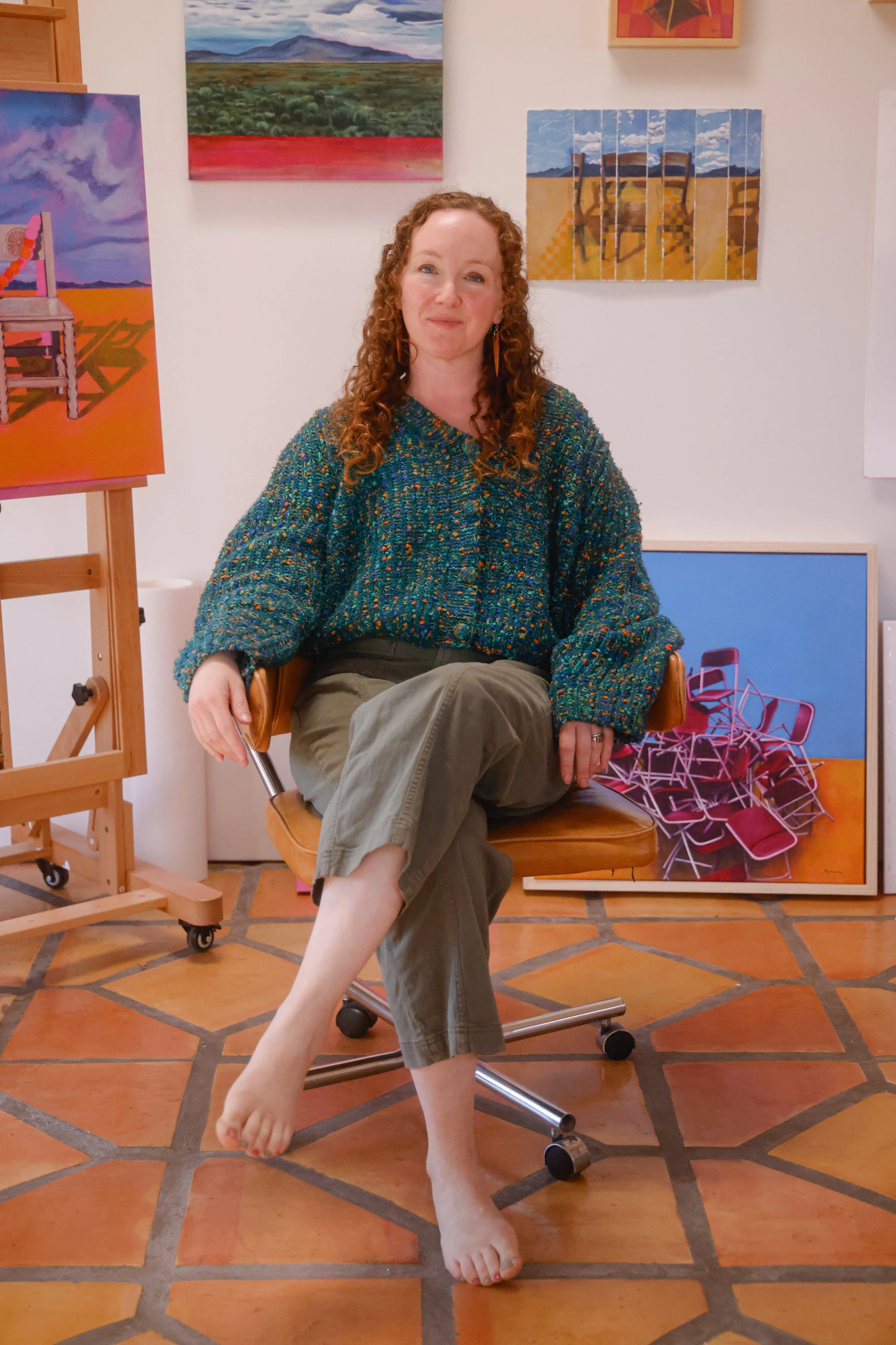 Emily Bharatiya- Personal Brand- Painter- Photography by Thais Coy at Fiebre