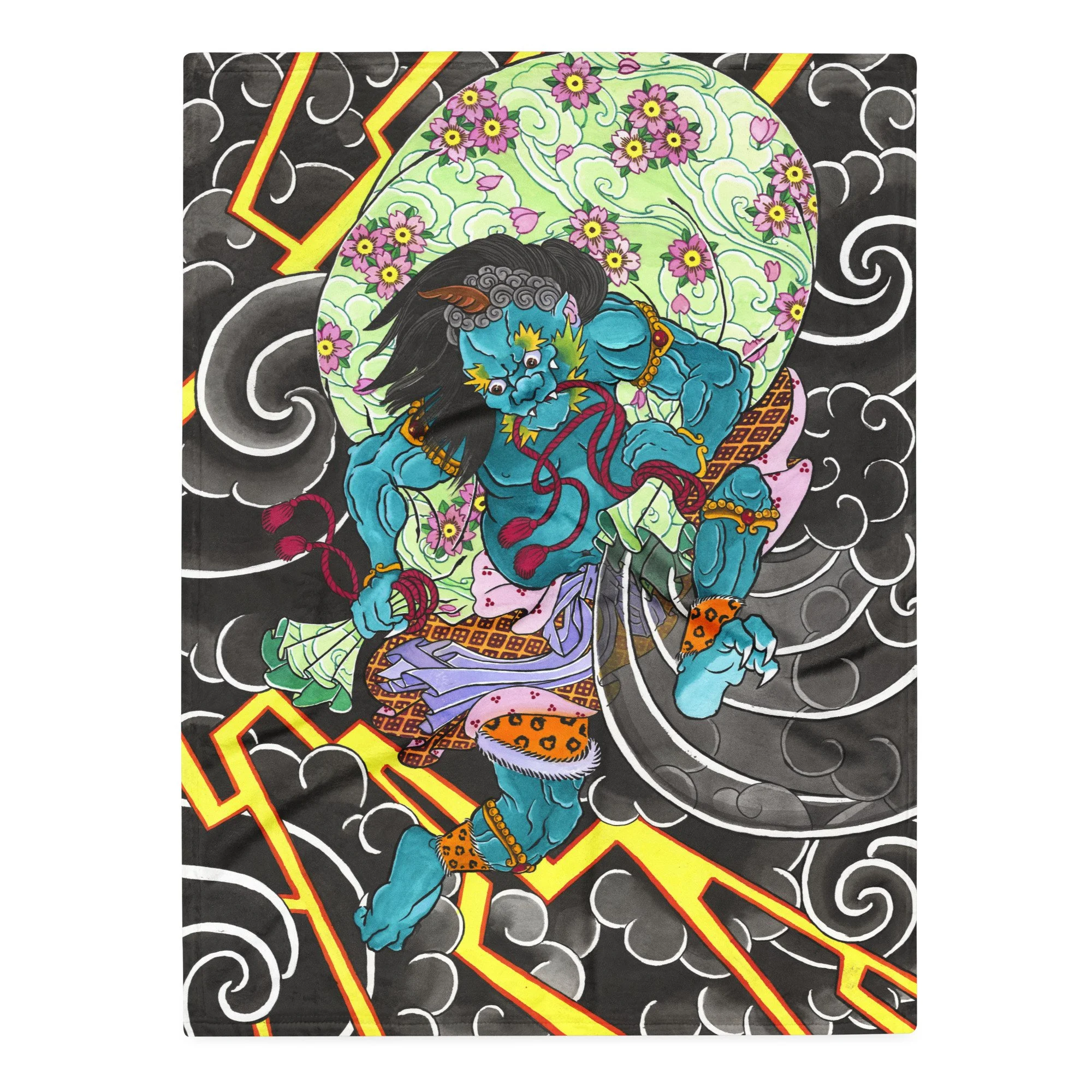 Fujin Throw Blanket