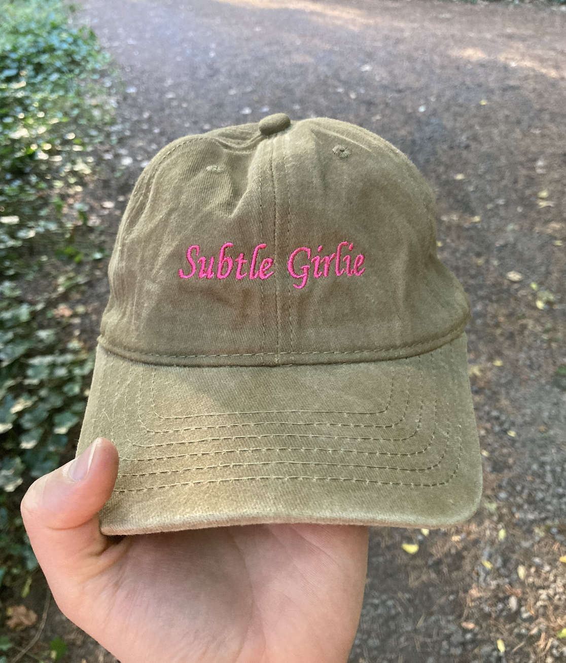 Subtle Girlie Cap