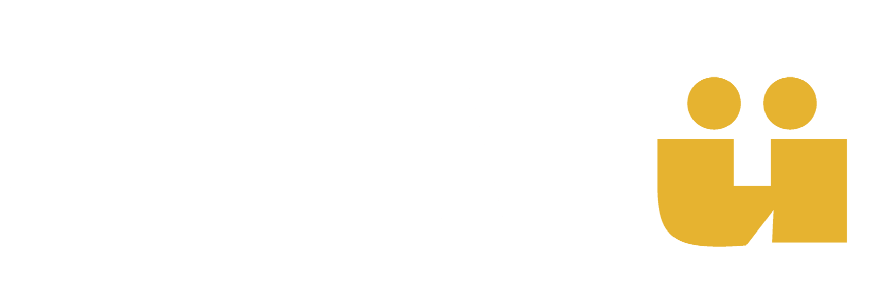 Logo of the letter ü with two dots above the u.