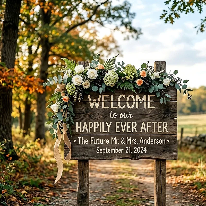Engagement Sign Ideas