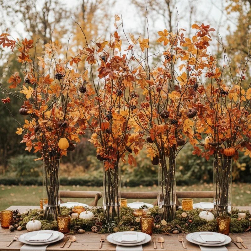 Fall Wedding Centerpiece Ideas