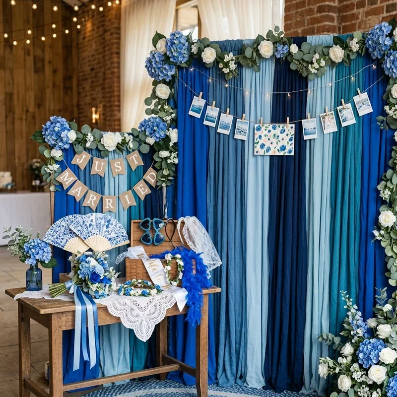 Something Blue Bridal Shower Ideas