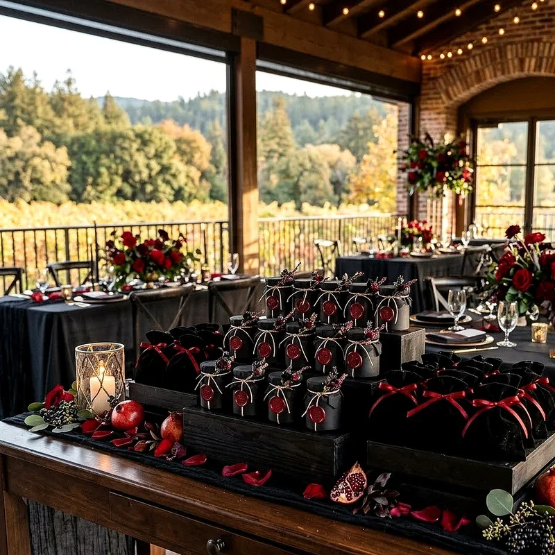 Black and Red Wedding Ideas