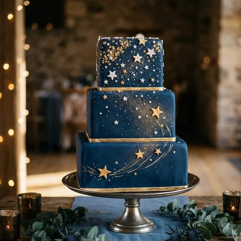 Blue Wedding Cake Ideas