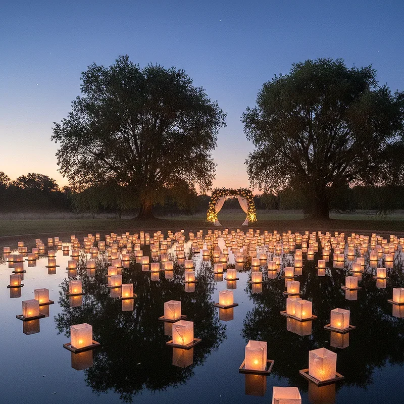 Pond Wedding Ideas