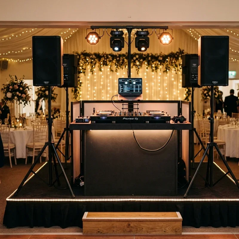 Wedding DJ Setup Ideas