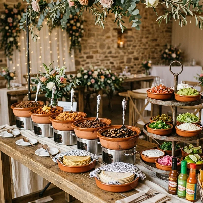 Taco Bar Wedding Ideas