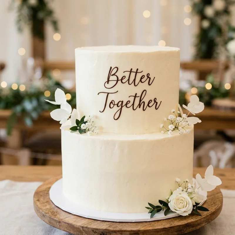 Wedding Cake Writing Ideas